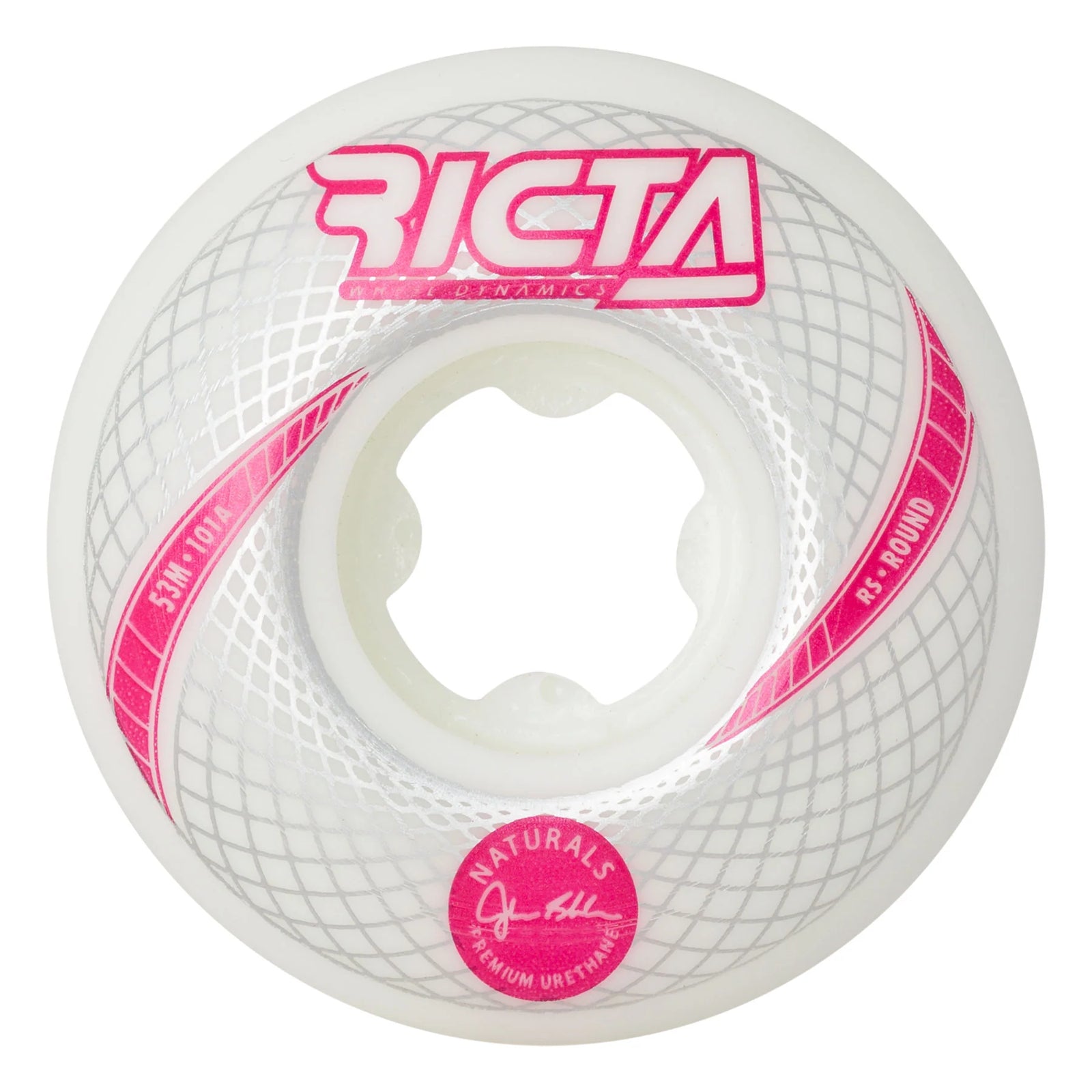 Ricta Shanahan Vortex Naturals White Round 101a - (53mm)