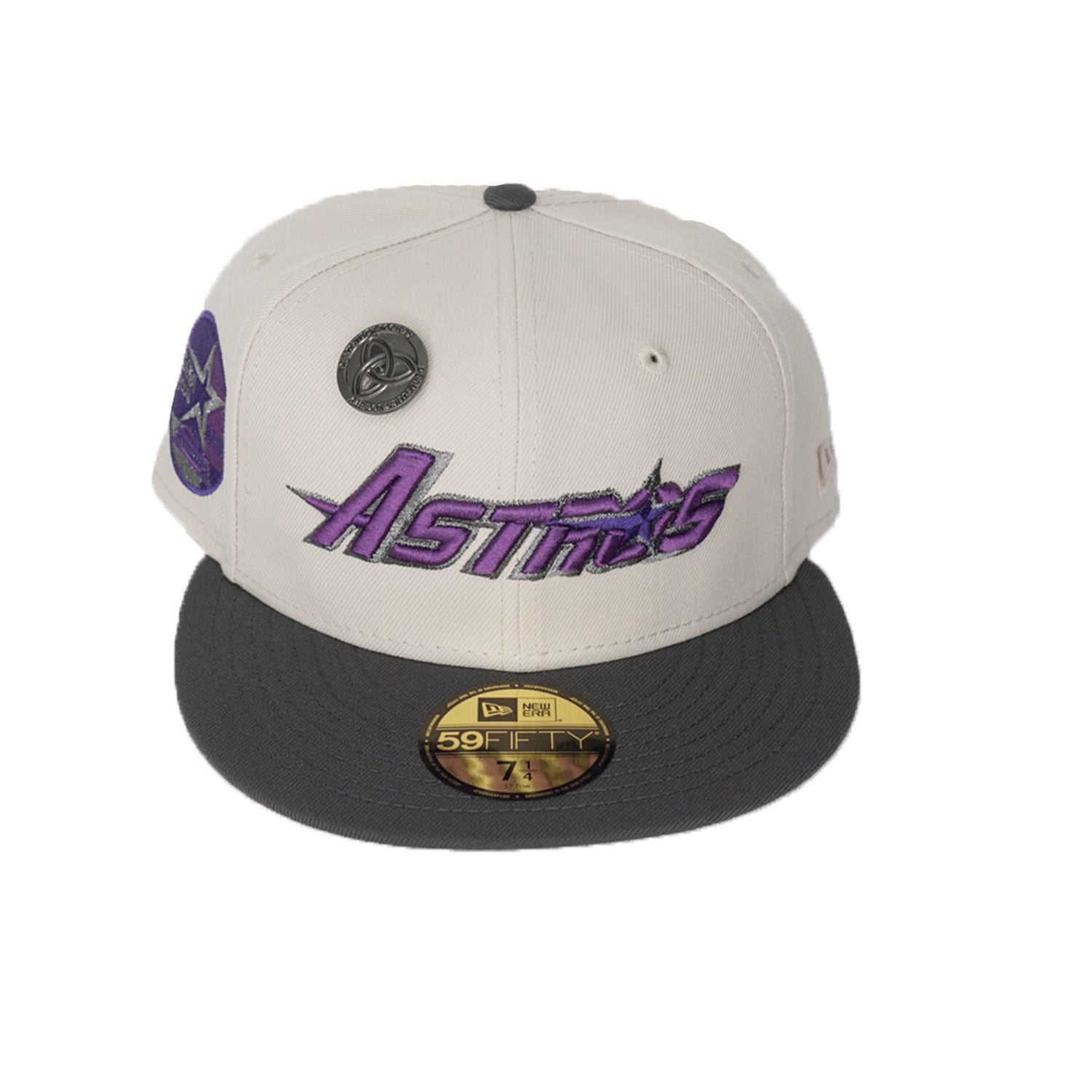 New Era Houston Astros 35 Years 59Fifty Fitted - (Stone/Dark Graphite)