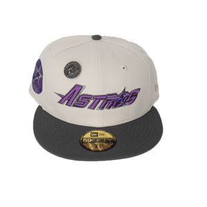 New Era Houston Astros 35 Years 59Fifty Fitted - (Stone/Dark Graphite)