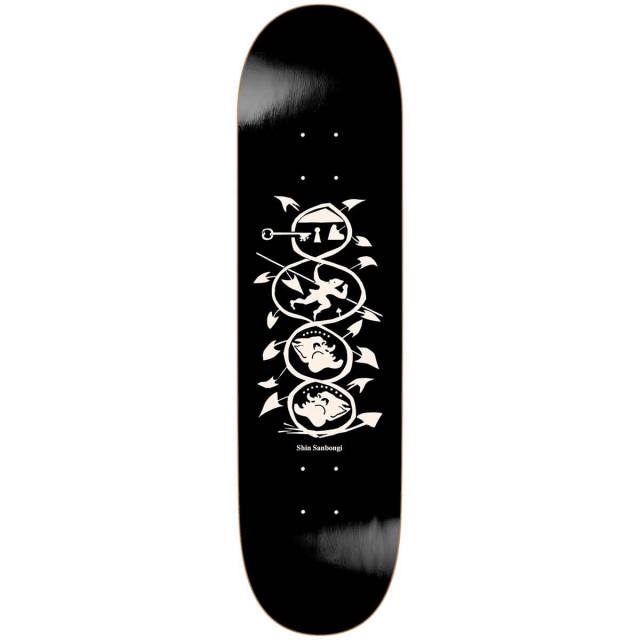 Polar Shin The Spiral of Life Deck - 8.75 black