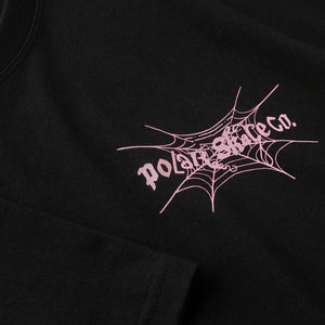 Polar Spiderweb Tee-(black)