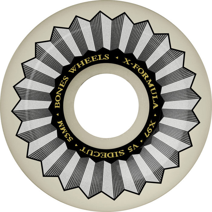 BONES WHEELS X-Formula Skateboard Wheels V5 Sidecuts 97A - (53mm)