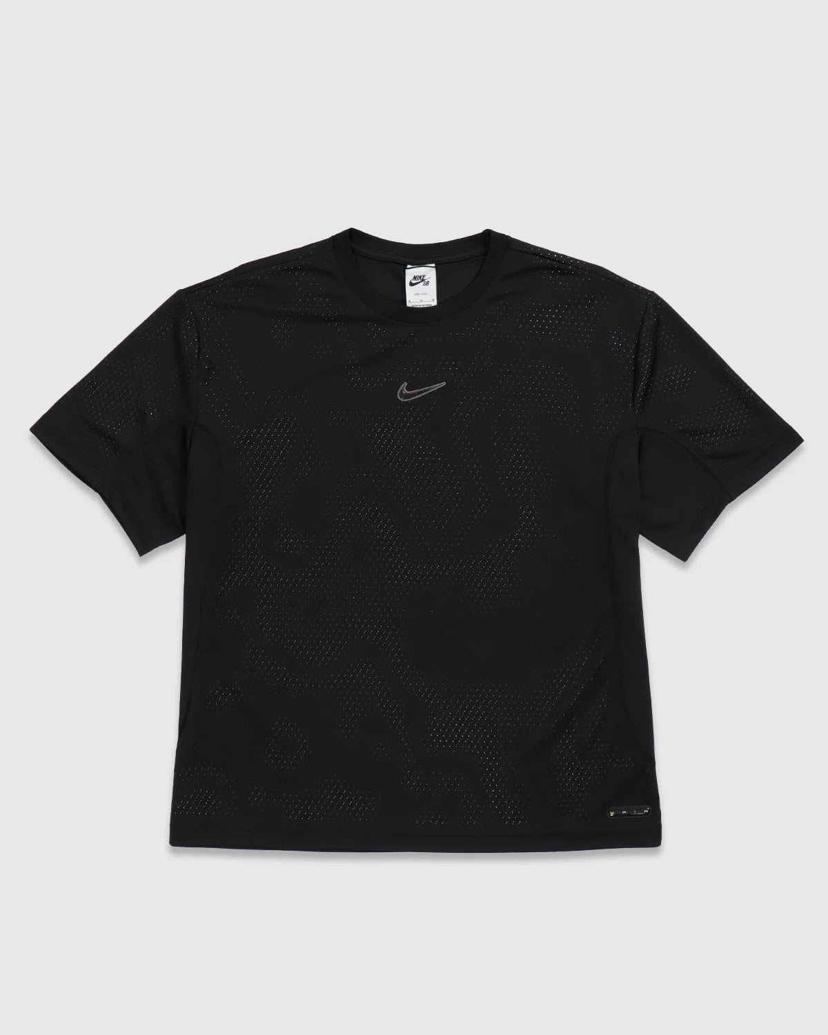 Nike Ishod Short Sleeve Jersey Top (Black)