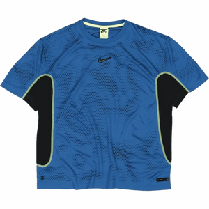 Nike Ishod Short Sleeve Jersey Top (Brilliant Blue/Black)