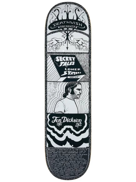 Deathwish Dickson Secret Tales Deck 8.25