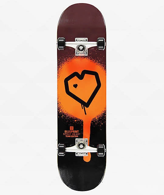 Blueprint Home Heart Complete (Blk/Org) - (8.25)