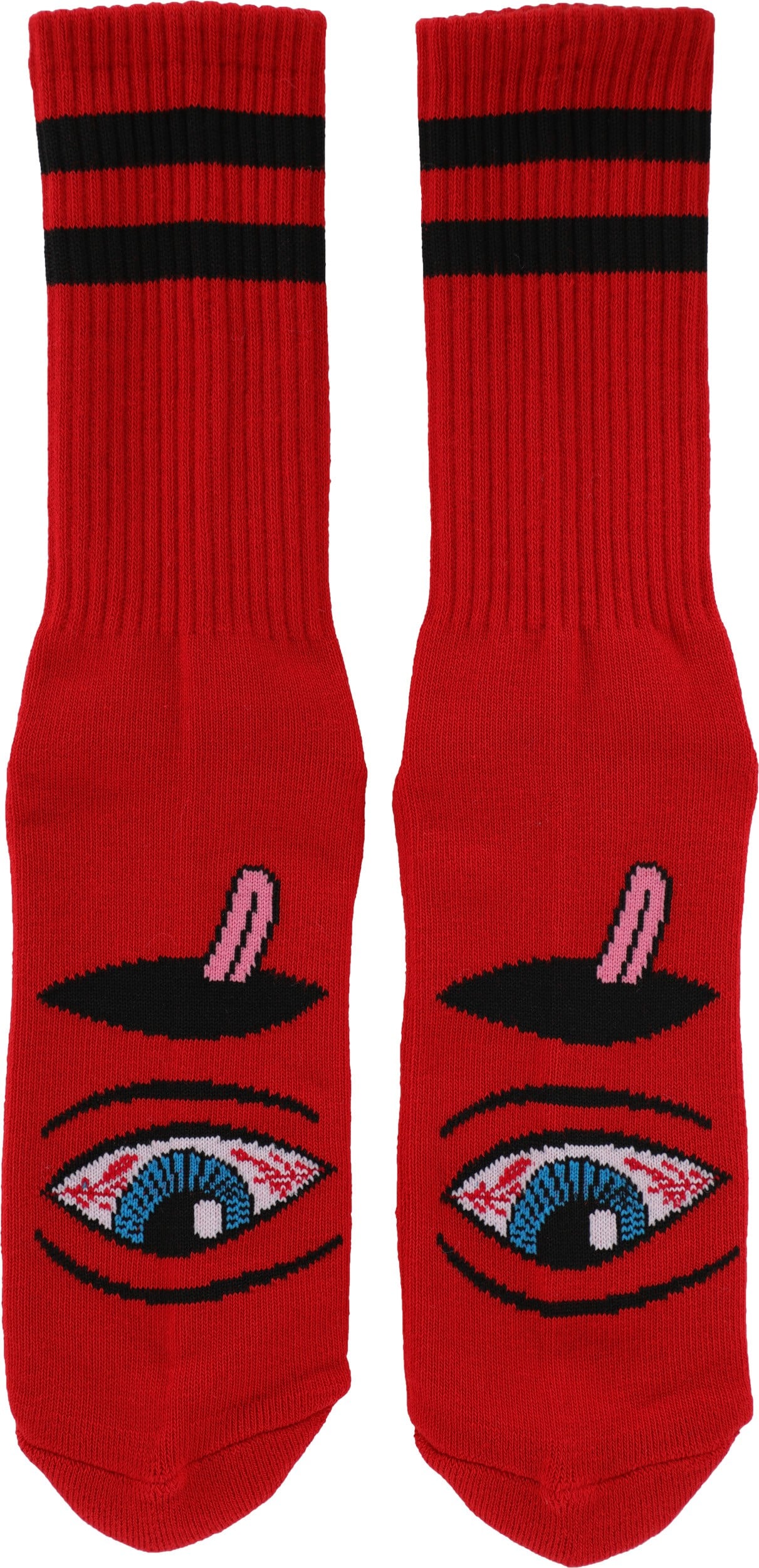 Toy Machine - Bloodshot Eye Crew Socks - (Red)