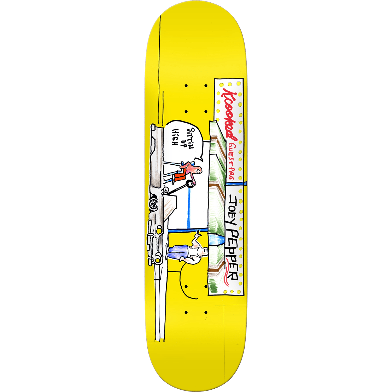 Krooked Pepper Guest Pro Deck - 8.25