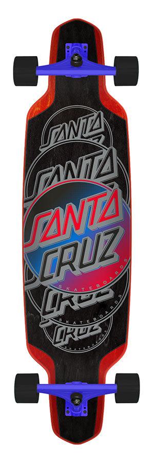 Contra Eclipse 9.50in x 37.52in Drop Down Cruiser Skateboard Santa Cruz