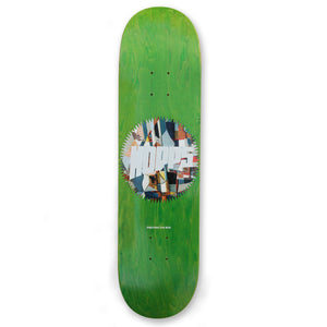 Hopps Skateboards Sun Logo Joan Barker Abstract Series Deck