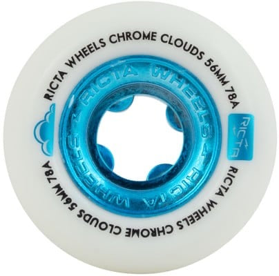 Ricta Chrome Clouds Blue 78A 54-56mm Wheels